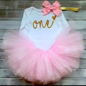 First Birthday TuTu Set